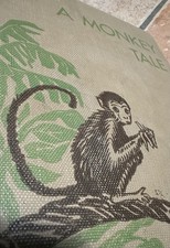 Jocko Buch 1929 A Monkey Tale New York Deko zu Steiff Affe Vorkrieg