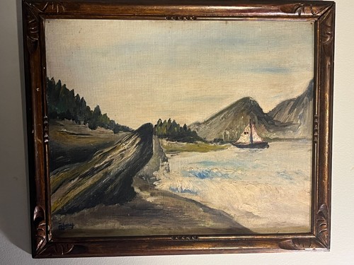 Aa027 altes kleines - kleines, Öl