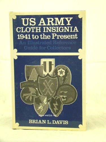 Army cloth insignia 1941 to - us,