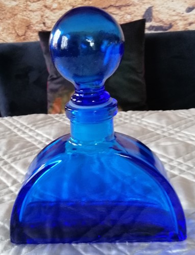 Glas flasche 1980er jahre - glas, ca.
