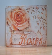 Bild Kunstdruck "Rose Komposition"50×50cm