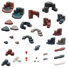 Playmobil Felsen Landschaft Berge Eis Eisscholle Schnee Wüste Klippe