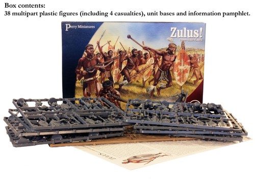 Zulus perry miniatures - miniatures,
