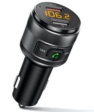 FM Transmitter Bluetooth 5.0 Radio USB KFZ Auto Ladegerät Zigarettenanzünder PKW