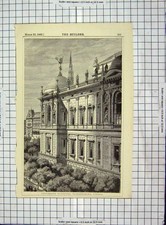 Original alter antiker Druck