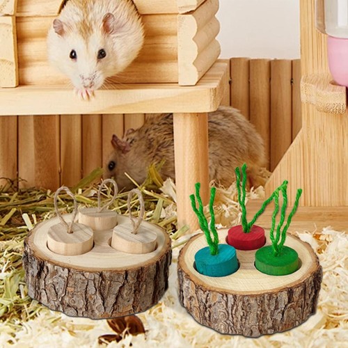 Holzspielzeug für hamster - holzspielzeug,