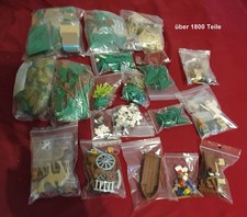 LEGO Konvolut über 1800 Teile + 800 g verbaute Teile - Landschaft / Krippe etc.