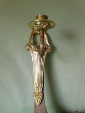 alt Messing Wandkerzenleuchter