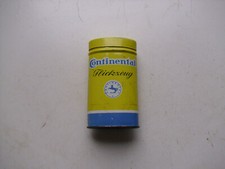 Fahrrad alte Blechdose CONTINENTAL Flickzeug Reparaturdose Oldtimer Fahrrad