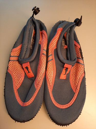 Badeschuhe graublau - *,