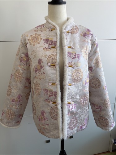 Chinesische seiden jacke wende - seiden,
