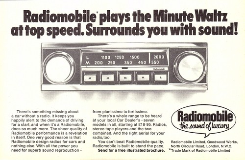 1971 werbung radiomobile - 1971,