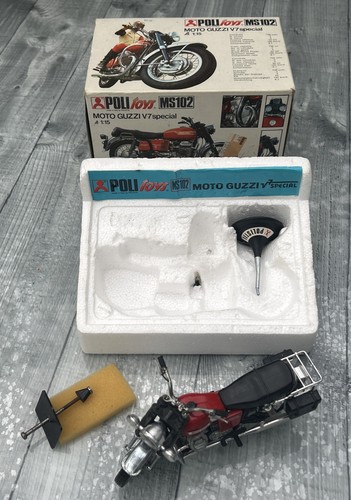 Politoys polistil moto - moto, guzzi