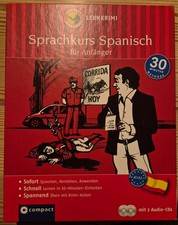 Lernkrimi Spanisch für Anfänger Buch + 2 Audio CDs