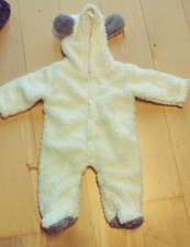 Baby-Teddyfleece-Overall Mädchen Junge unisex neuw.