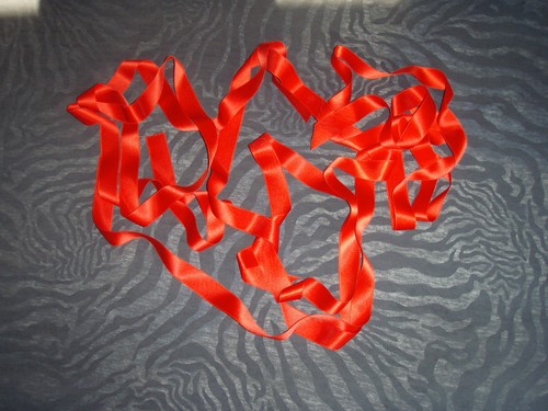 Satin geschenkband 4 - geschenkband,