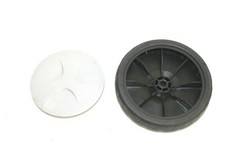 Orig. Rad Hinten Gardena 38 E Easymove Art: 4038 Elektro Rasenmäher 