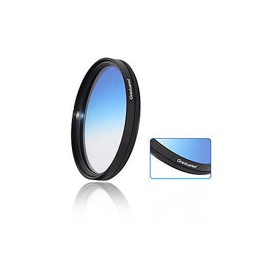 55mm verlaufsfilter blau - 55mm,