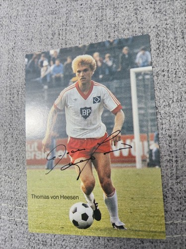 Hsv autogrammkarte von - hsv,