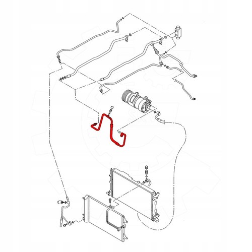 Klimaleitung ford galaxy seat - ford,