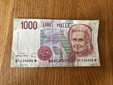 1000 Italienische LIRE -