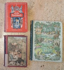 3 Alte Bücher Henriette