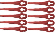 10 Ersatz Messer passt für GM Gartenmeister Akku Rasentrimmer LI-1825 LI-2025/40