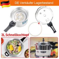 3 Liter Dampfkochtopf Schnellkochtopf Induktion  Kochtöpfe für alle Herdarten DE