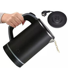 Wasserkocher Edelstahl Mini-Reisewasserkocher 0,8 L Elektrischer Wasserkocher DE