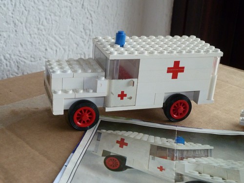 Lego system 373 krankenwagen - system,
