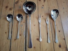 WMF Modell Detmold Cromargan 6 Vorleger  Neuwertig