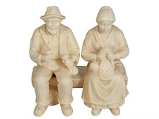 Holz Krippen Figuren Set OMA &