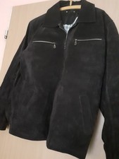 Vintage Wildleder Herren Jacke