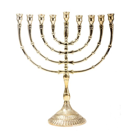 32cm hanukkah menorah - hanukkah,
