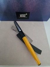 Montblanc Carrera Nr. 530 schwarz Faserschreiber Tintenroller gelb-schwarz