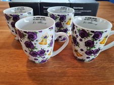 4 Stück Rosen-Tassen mit Glocken  * NEU * Jubiläumsausgabe 70 Jahre ADLER