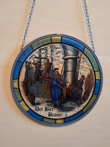 Werbeschild der bierbrauer - der,
