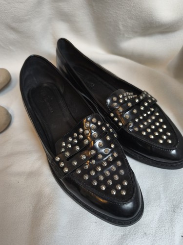 Asos lack halbschuh nieten - asos,