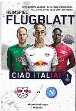 Fußballprogramm  RB Leipzig