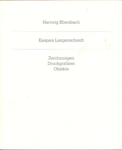 Buch hartwig ebersbach - hartwig,
