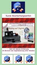 25 Hi8 / Hi 8 / Video 8 / Mini DV  digitalisieren auf DVD bis 95 min Laufzeit