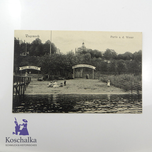 Postkarte vegesack partie - ak,