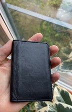 Louis Vuitton Karten Etui Card Holder weiches Leder Monogram Shadow schwarz