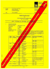 Huber VW T4 AAB Turbo Umbau Leistungssteigerung (Gutachten) Prüfbericht