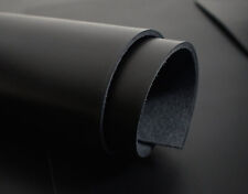 Sattlerleder glatt schwarz pfl. Gerbung Zuschnitte&Stücke Leder 1,2-1,4 mm #vir