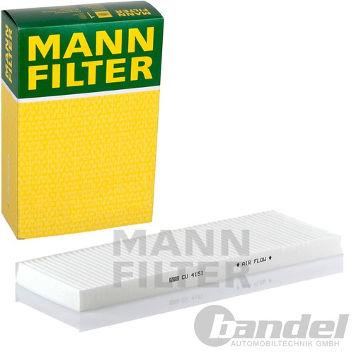 Mann innenraumluft filter - mann,