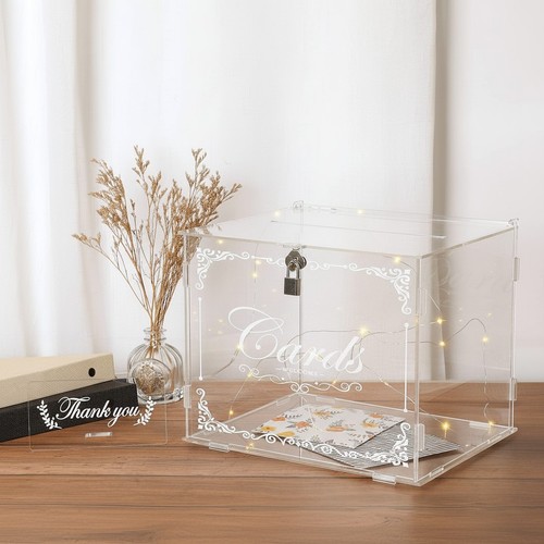 Hochzeit kartenbox acryl - hochzeit,