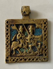 Ikone bronze, Russland XVIII