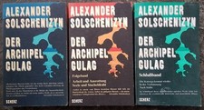 3 x Archipel Gulag . 1. Der Archipel Gulag , 2. Folgeband - Arbeit und Ausrottun