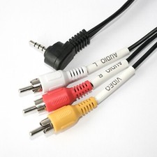 Kabel 5mm klinkenstecker - av-kabel, 3,5mm